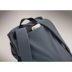 Zaino in nylon idrorepellente compatibile con laptop da 16” color nero opaco sesta vista fotografica