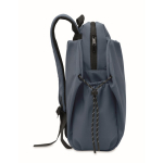 Zaino in nylon idrorepellente compatibile con laptop da 16” color nero opaco ottava vista