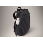 Zaino in nylon idrorepellente compatibile con laptop da 16” color blu mare quarta vista fotografica