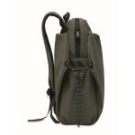 Zaino in nylon idrorepellente compatibile con laptop da 16” color verde scuro ottava vista