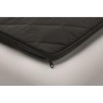 Custodia per laptop in nylon imbottita con tasca frontale 15'' color nero sesta vista fotografica