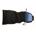Maschera da sci con lente a specchio con protezione UV400 e antigraffio color blu quarta vista