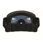 Maschera da sci con lente a specchio con protezione UV400 e antigraffio color blu decima vista