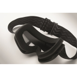 Maschera da sci con lente a specchio con protezione UV400 e antigraffio color argento brillante sesta vista fotografica