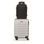 Zaino da cabina estensibile in RPET 600D con tasche multiple 20 L color nero