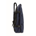 Zaino da cabina estensibile in RPET 600D con tasche multiple 20 L color blu