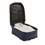 Zaino da cabina estensibile in RPET 600D con tasche multiple 20 L color blu