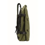 Zaino da cabina estensibile in RPET 600D con tasche multiple 20 L color verde militare