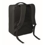 Zaino da viaggio in RPET 600D con sacco sottovuoto e pompa inclusa 18L color nero seconda vista