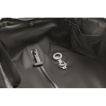 Zaino da viaggio in RPET 600D con sacco sottovuoto e pompa inclusa 18L color nero vista fotografia