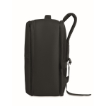 Zaino da viaggio in RPET 600D con sacco sottovuoto e pompa inclusa 18L color nero