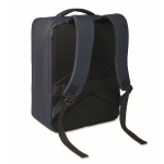 Zaino da viaggio in RPET 600D con sacco sottovuoto e pompa inclusa 18L color blu mare seconda vista