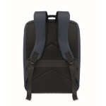Zaino da viaggio in RPET 600D con sacco sottovuoto e pompa inclusa 18L color blu mare quarta vista