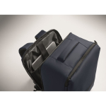 Zaino da viaggio in RPET 600D con sacco sottovuoto e pompa inclusa 18L color blu mare quinta vista fotografica