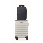 Zaino da viaggio in RPET 600D con sacco sottovuoto e pompa inclusa 18L color blu mare