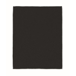 Set regalo con coperta in pile e due tazze metalliche smaltate da 350 ml color nero sesta vista