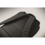 Zaino in RPET con rivestimento in PU per laptop fino a 15'' color nero settima vista fotografica