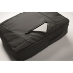 Zaino in RPET con rivestimento in PU per laptop fino a 15'' color nero vista fotografia
