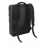 Zaino in RPET con rivestimento in PU per laptop fino a 15'' color blu seconda vista