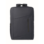 Zaino in RPET con rivestimento in PU per laptop fino a 15'' color blu terza vista