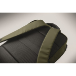 Zaino in RPET con rivestimento in PU per laptop fino a 15'' color verde militare settima vista fotografica