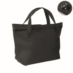 Borsa in PU per bici con fissaggio al portapacchi 10 L color nero