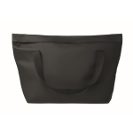 Borsa in PU per bici con fissaggio al portapacchi 10 L color nero seconda vista