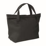 Borsa in PU per bici con fissaggio al portapacchi 10 L color nero ottava vista