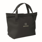 Borsa in PU per bici con fissaggio al portapacchi 10 L color nero vista principale