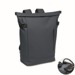 Zaino in PU con capacità per PC da 15” e cinghie per bici 20L color blu