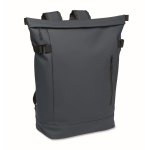 Zaino in PU con capacità per PC da 15” e cinghie per bici 20L color blu