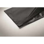 Borsa di compressione sottovuoto in poliestere con valvola e doppia chiusura 10L color nero quinta vista fotografica