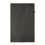 Borsa di compressione sottovuoto in poliestere con valvola e doppia chiusura 10L color nero sesta vista