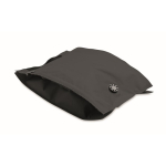 Borsa di compressione sottovuoto in poliestere con valvola e doppia chiusura 10L color nero settima vista