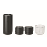 Macchina da caffè portatile per caffè macinato e capsule compatibili 1.800mAh color nero quarta vista