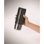 Macchina da caffè portatile per caffè macinato e capsule compatibili 1.800mAh color nero vista fotografia