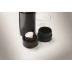 Macchina da caffè portatile per caffè macinato e capsule compatibili 1.800mAh color nero vista fotografia