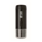 Macchina da caffè portatile per caffè macinato e capsule compatibili 1.800mAh color nero vista area di stampa