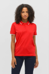 Polo unisex in cotone con riga a contrasto 200g/m² SOL'S PALERMO color rosso seconda vista