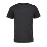 T-shirt sport da bambino in poliestere riciclato 150 g/m² SOL'S SPRINT color nero