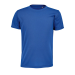 T-shirt sport da bambino in poliestere riciclato 150 g/m² SOL'S SPRINT color blu reale terza vista