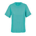 T-shirt donna in cotone biologico con taglio moderno 150 g/m² SOL'S LEGEND color turchese terza vista