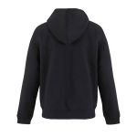Felpa unisex in cotone con cappuccio e zip 450 g/m² SOL'S LEGACY color nero