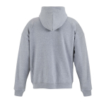 Felpa unisex in cotone con cappuccio e zip 450 g/m² SOL'S LEGACY color grigio chiaro