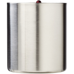 Tazza termica a doppia parete con moschettone integrato 200ml color rosso vista laterale