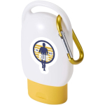 Crema solare SPF 30 con moschettone integrato e aroma alla vaniglia 30ml color giallo