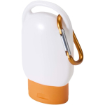 Crema solare SPF 30 con moschettone integrato e aroma alla vaniglia 30ml color arancione