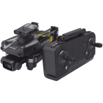 Drone Prixton con app mobile e rilevamento ostacoli multidirezionale color nero seconda vista