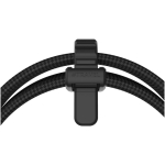 Cavo USB-C in nylon intrecciato con ricarica rapida Xtorm 100W color nero vista dettaglio 3