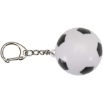 Portachiavi con balsamo labbra a forma di pallone da calcio SPF 15 vaniglia color nero terza vista frontale